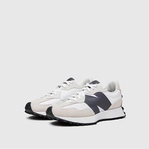 New Balance White and Gray Athletic Shoes